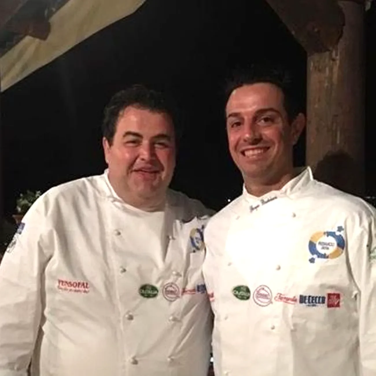Chef Bartolucci alla grande festa gastronomica organizzata da Gennaro Esposito