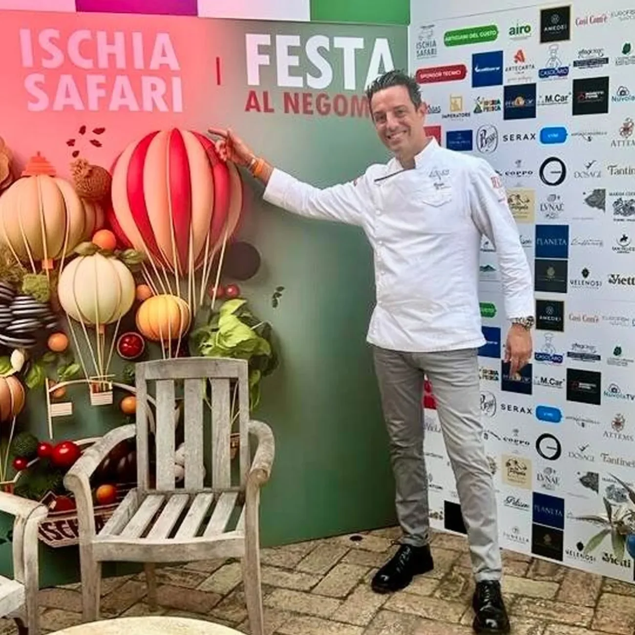 La ricotta ossolana di chef Bartolucci protagonista alla charity di Ischia