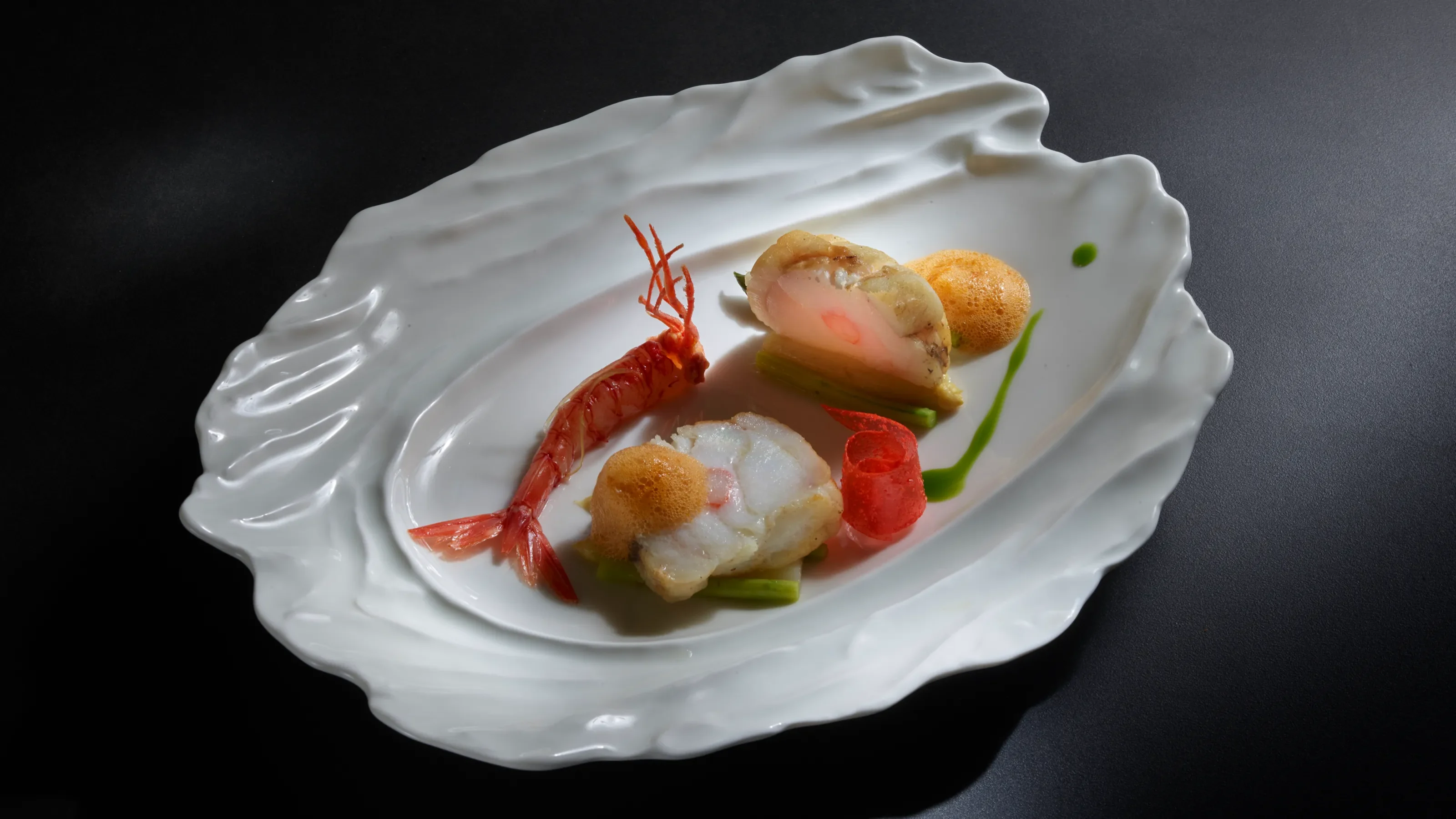 Piatto d'autore della cucina ossolana reinterpretata