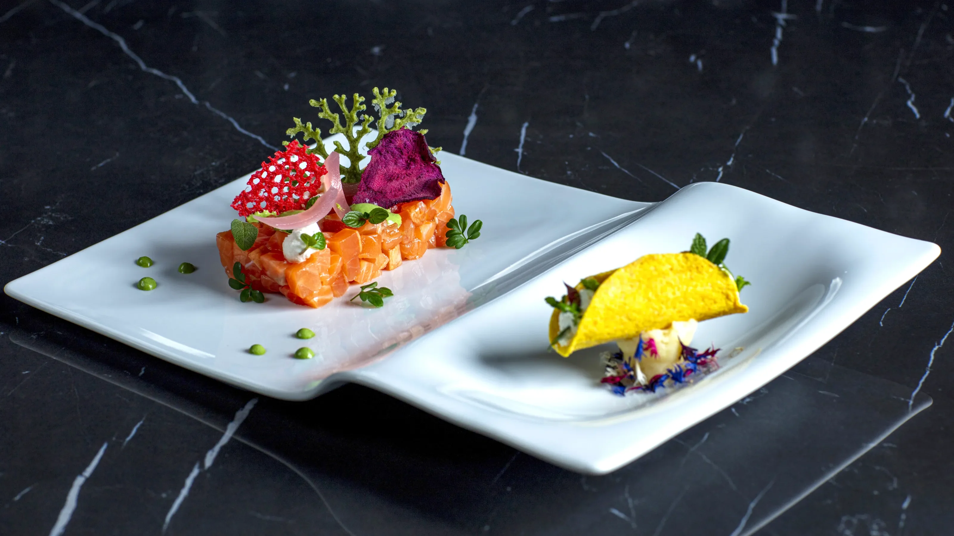 Creazione gastronomica dello chef Giorgio Bartolucci